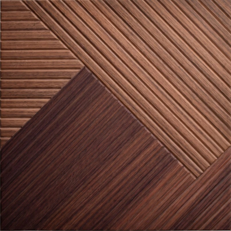 Wonear Retail Showroom Patchwork Akustikpanel i trä Wonear Retail Showroom Patchwork Akustikpanel i trä